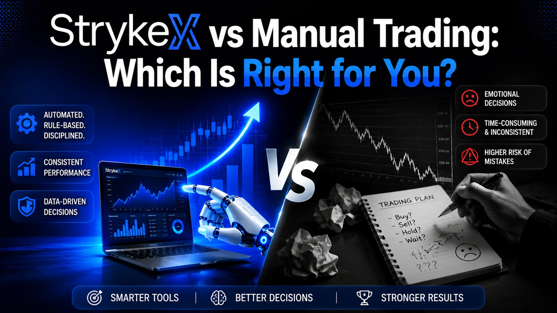 StrykeX vs Manual Trading: Which Is Right for You?